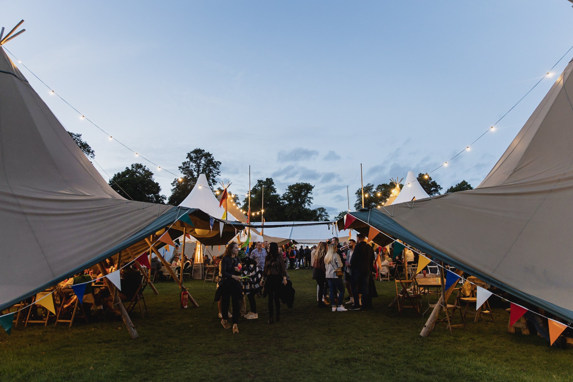 Shropshire Oktoberfest Tipis